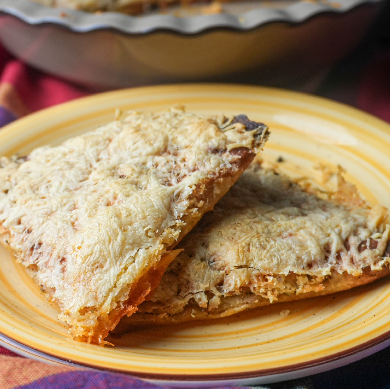 Sajtos tortilla háromszögek