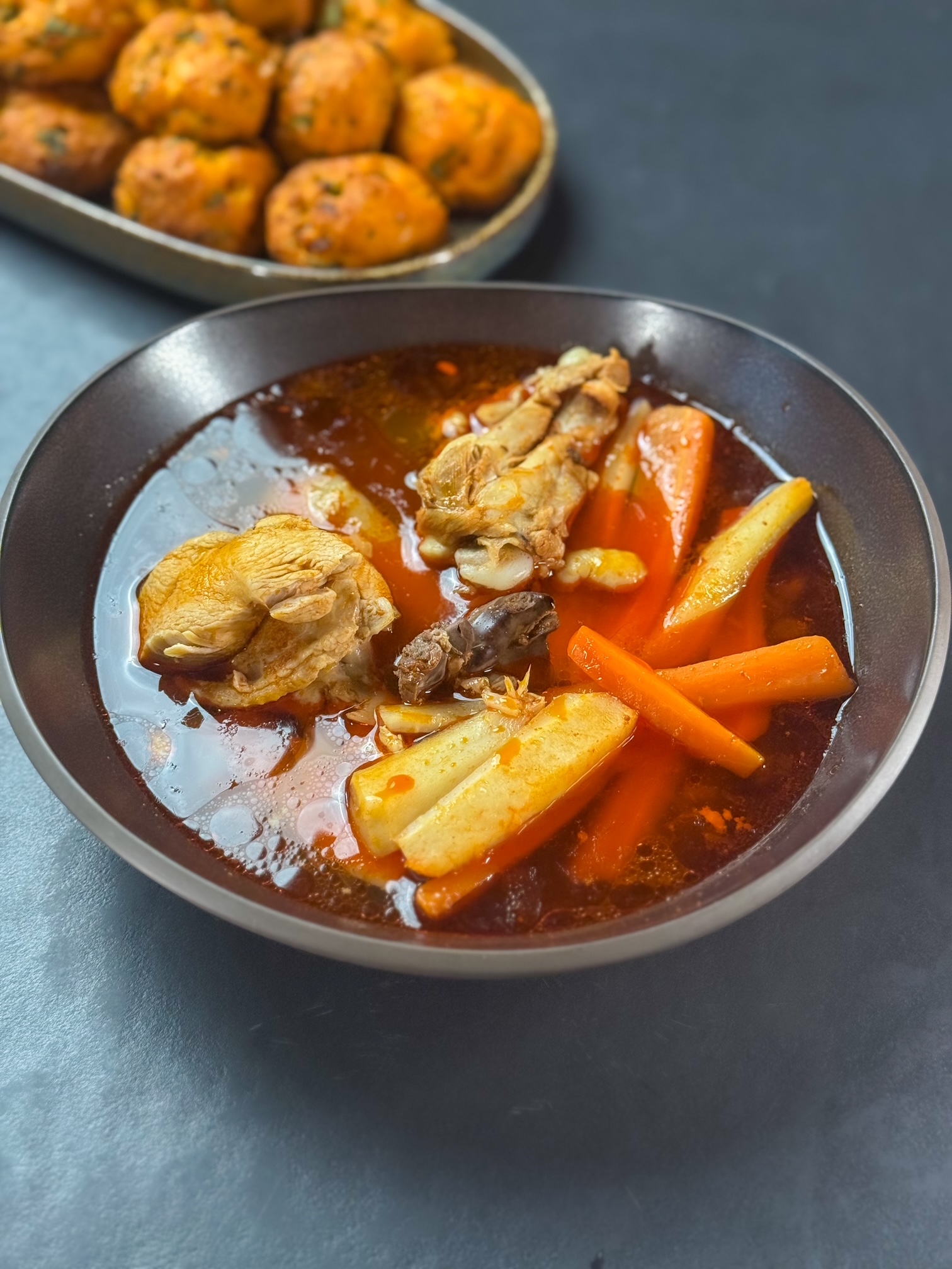 Magyarpolányi csirkebecsinált leves