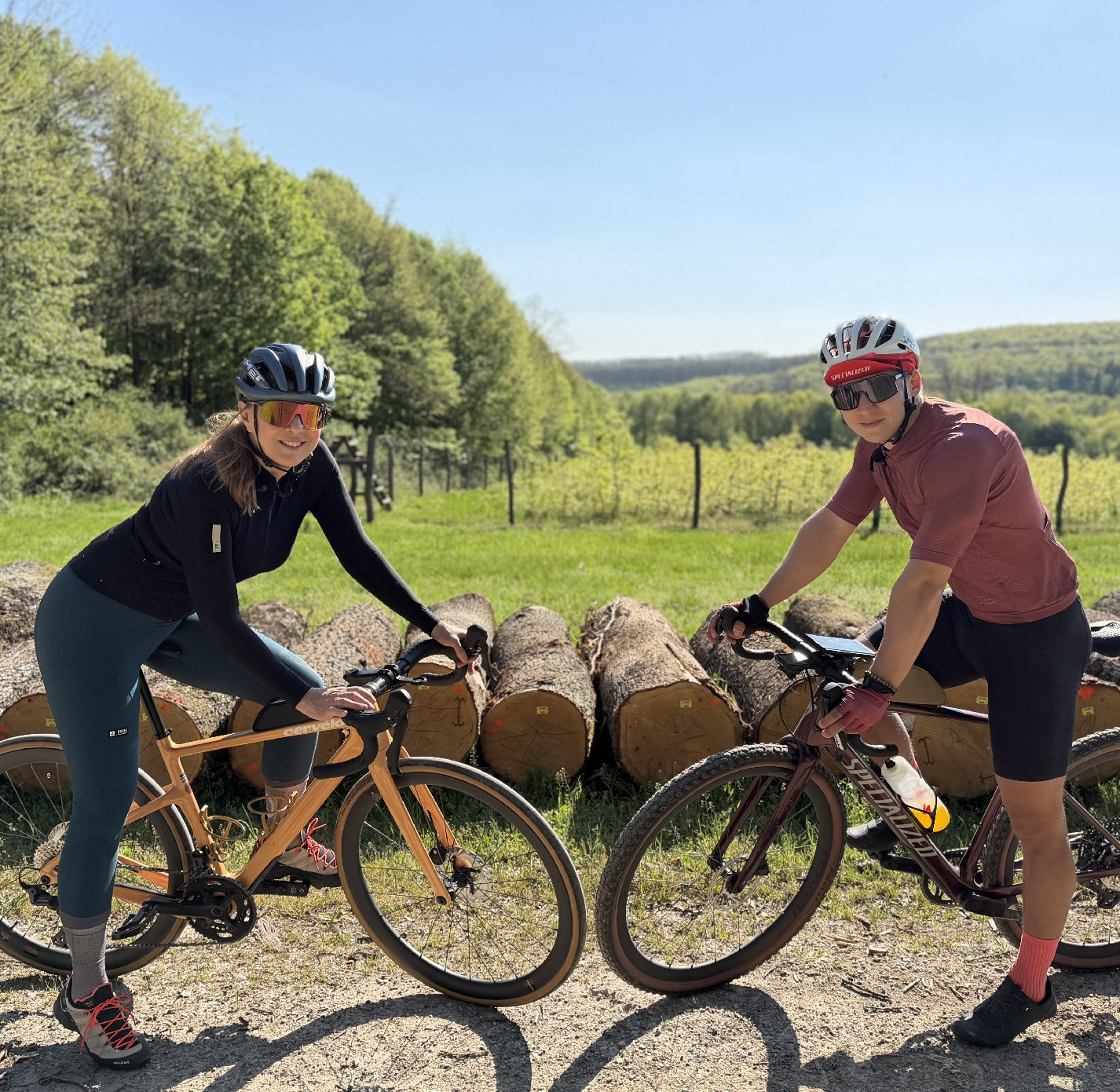 Végigtekertünk a Zselicen, és nem akartunk hazamenni  