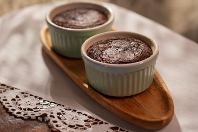 Kakaós sült puding 