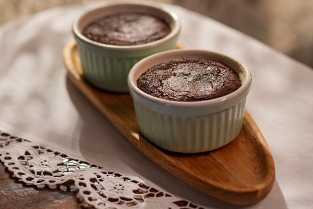 Kakaós sült puding 