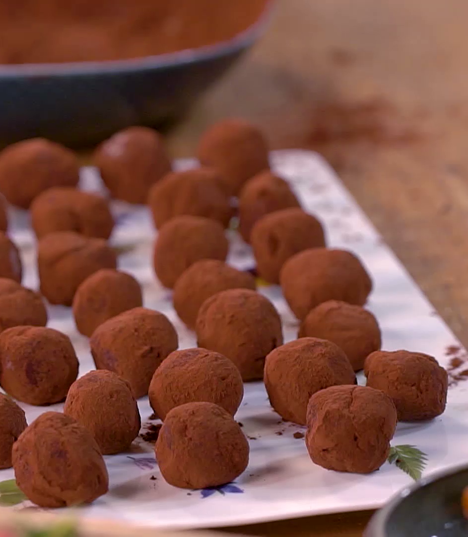 Epres trüffelgolyó