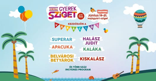 Előbb Generali Gyerek Sziget, aztán indulhat a nyár