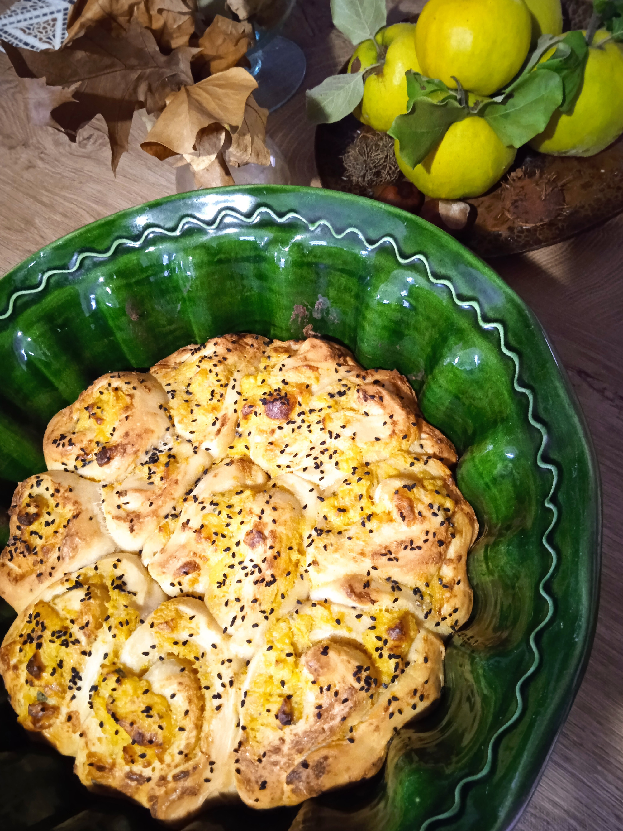 Sütőtökös szalonnás tekercsek