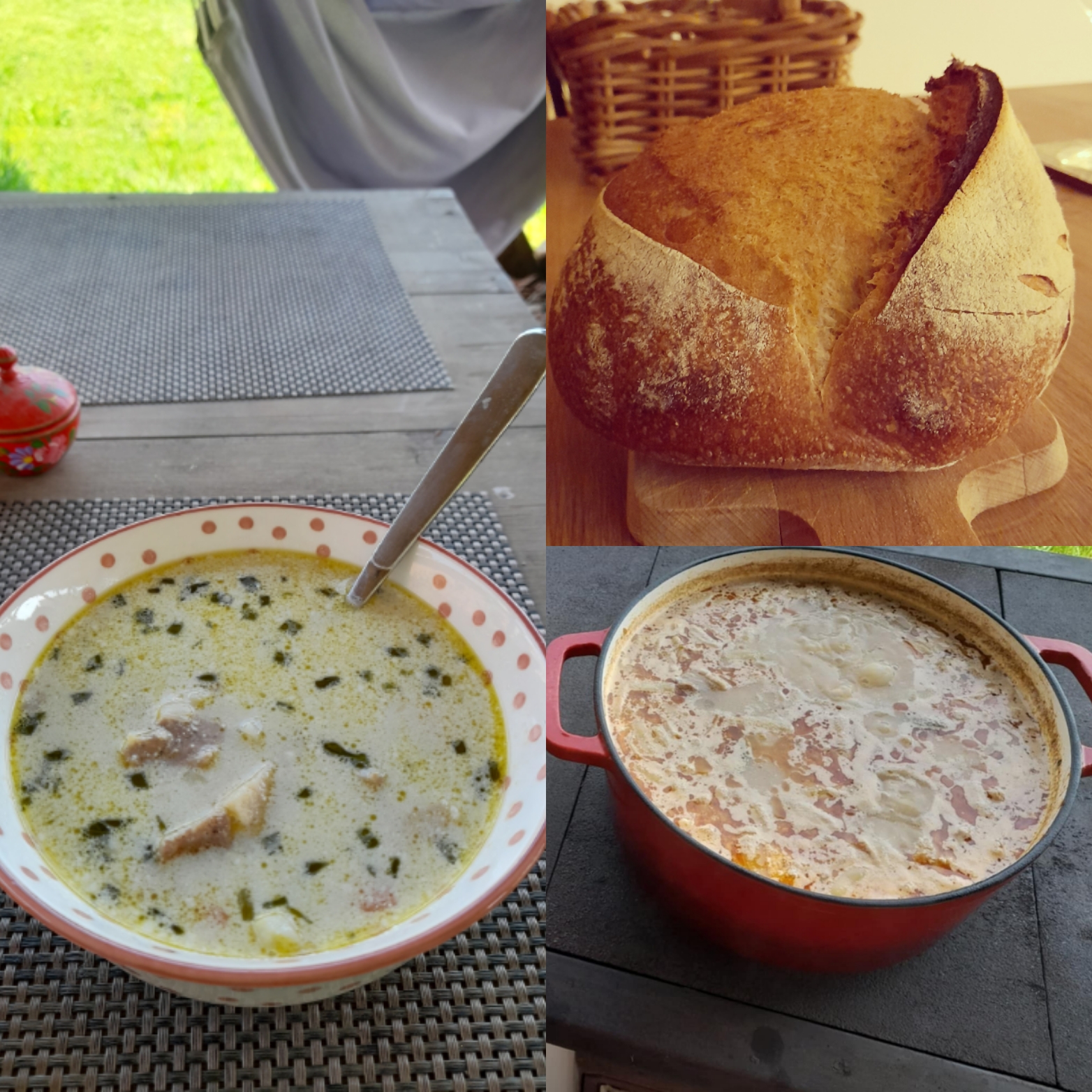 Tárkonyos csorba leves