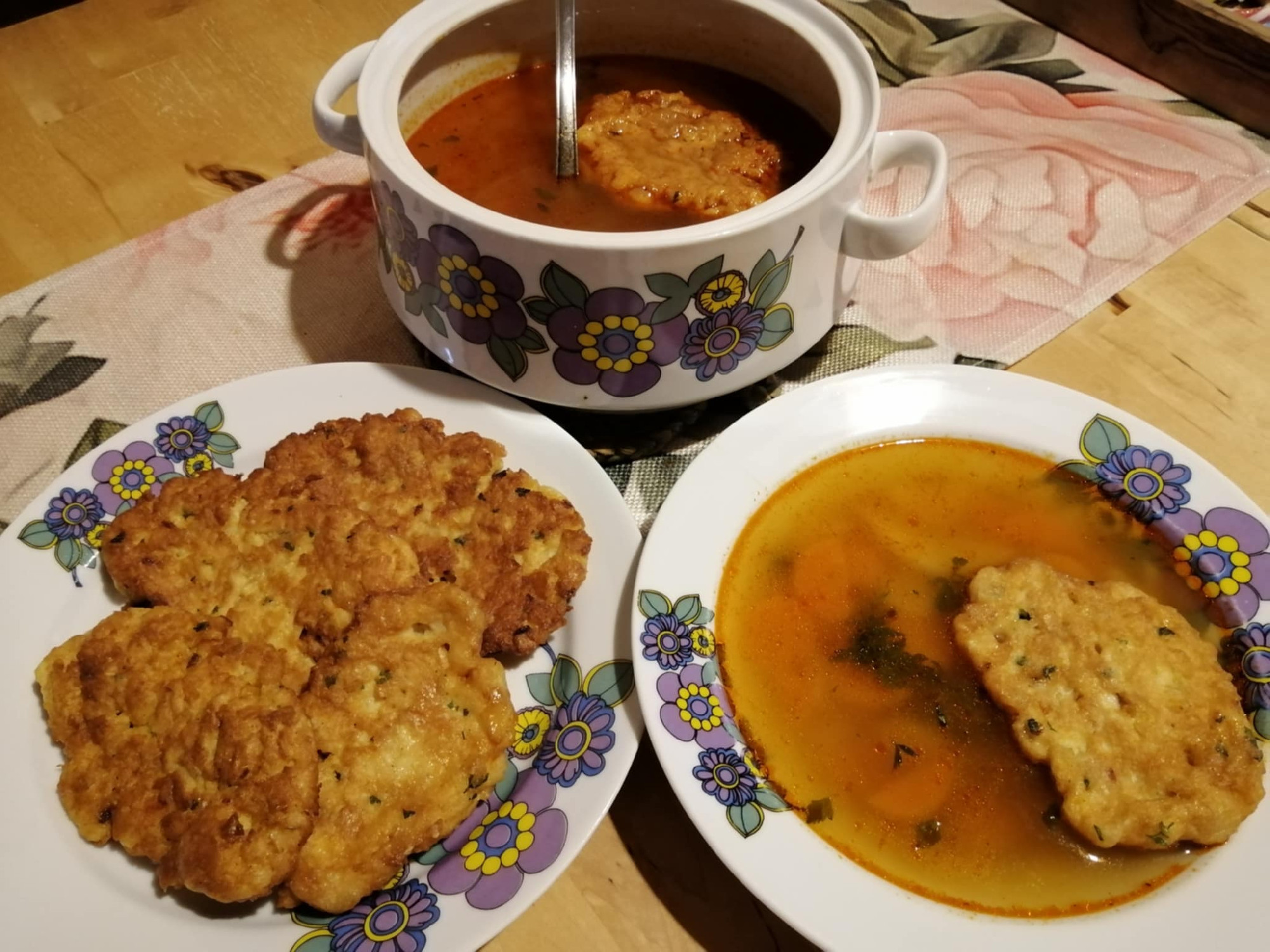 Nagymama töltelékes levese