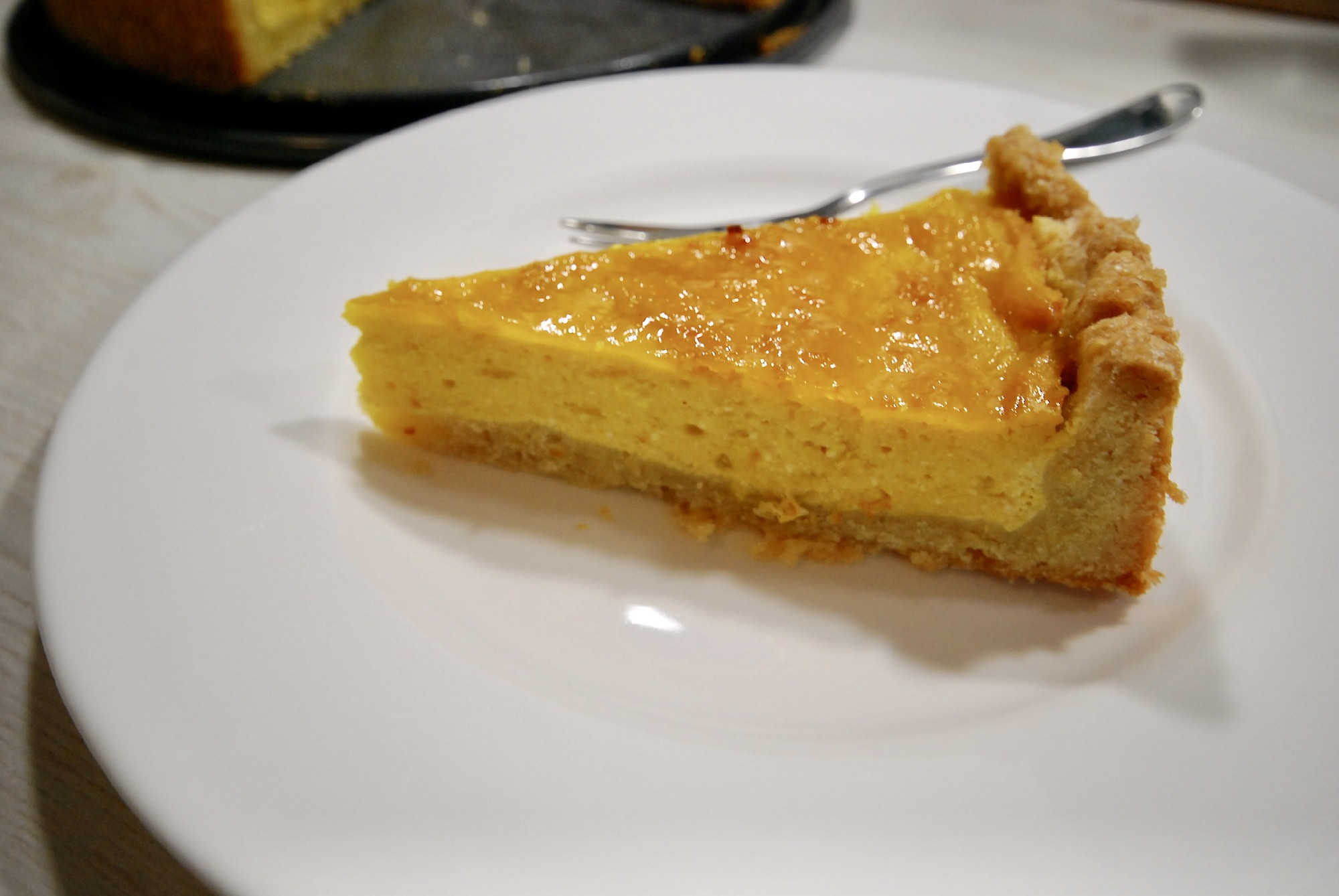 Mandarinos-sütőtökkrémes-ricottás sajttorta