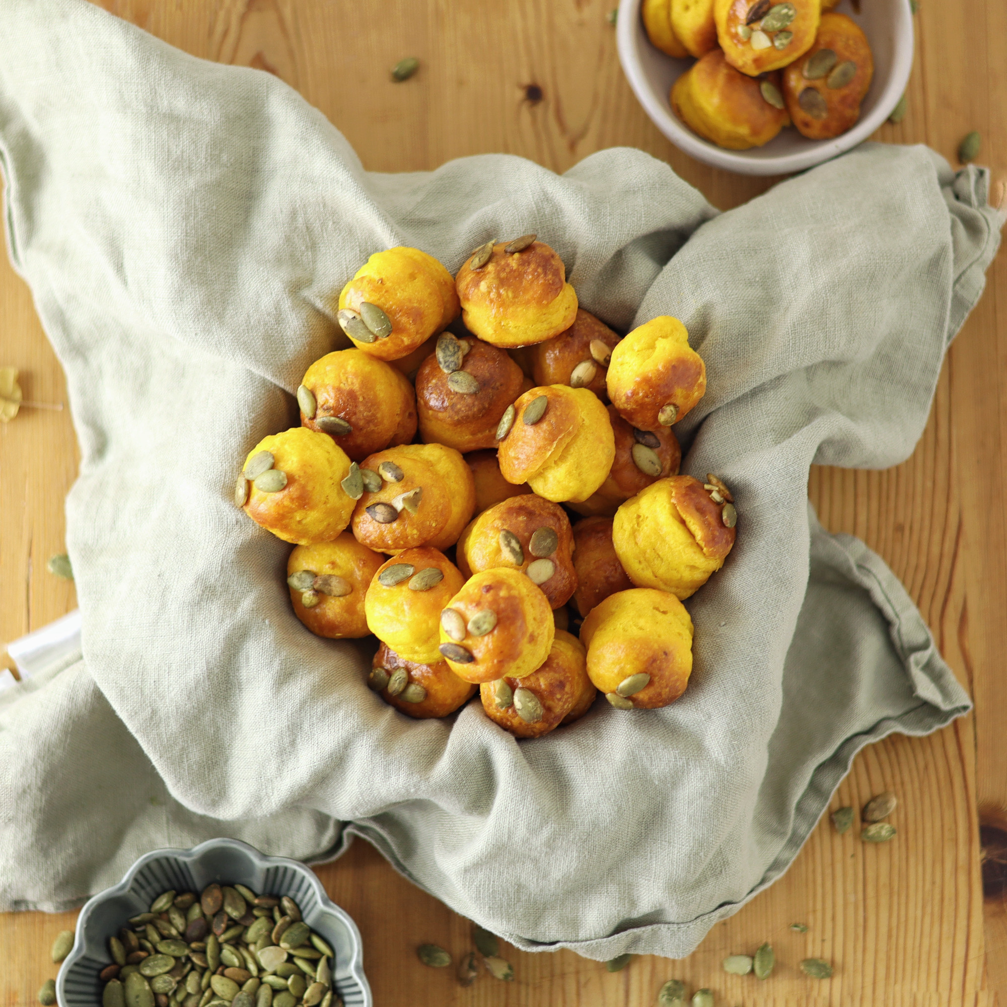 Sütőtökös-juhtúrós pogácsa