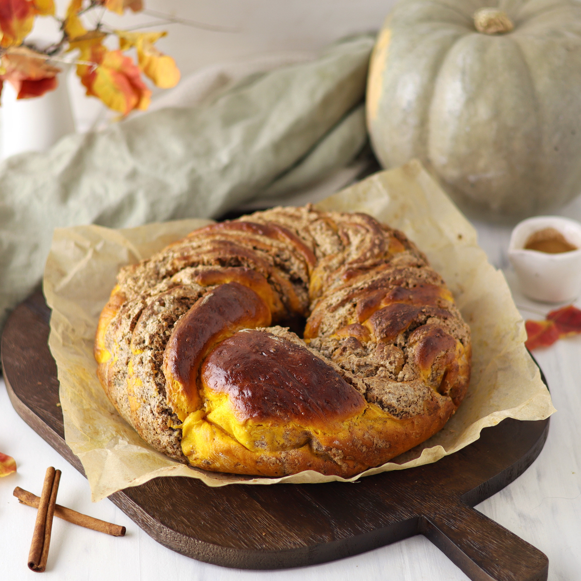 Sütőtökös-pekándiós babka