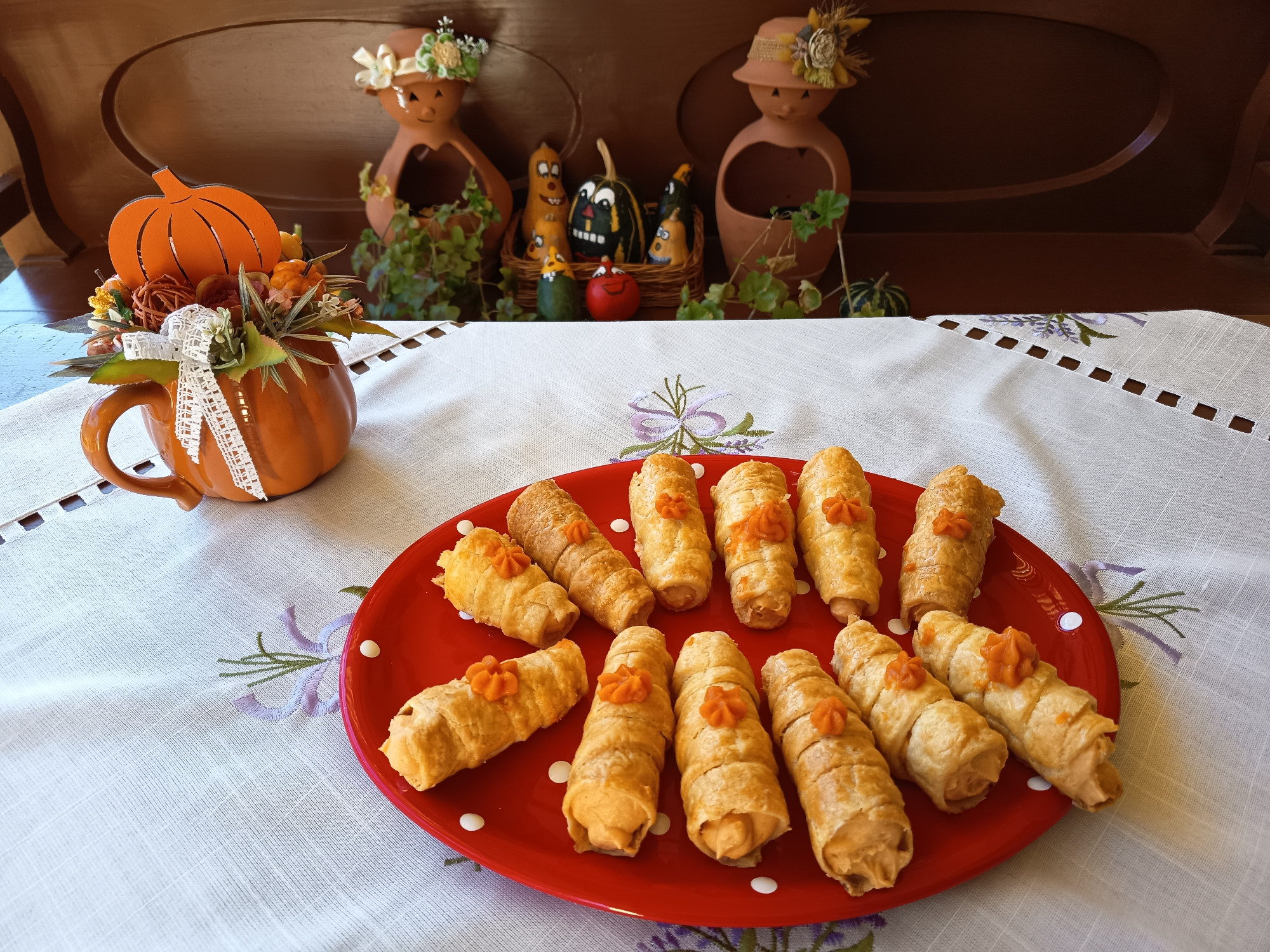 Sütőtökös - mascarponés roló