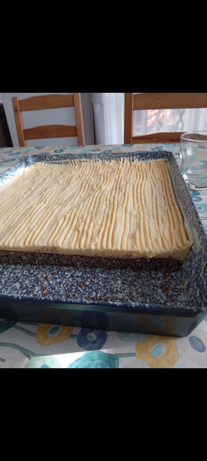 Citromkrémes mákos szelet