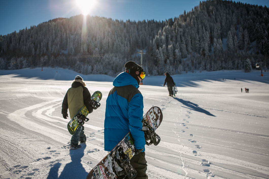 snowboard