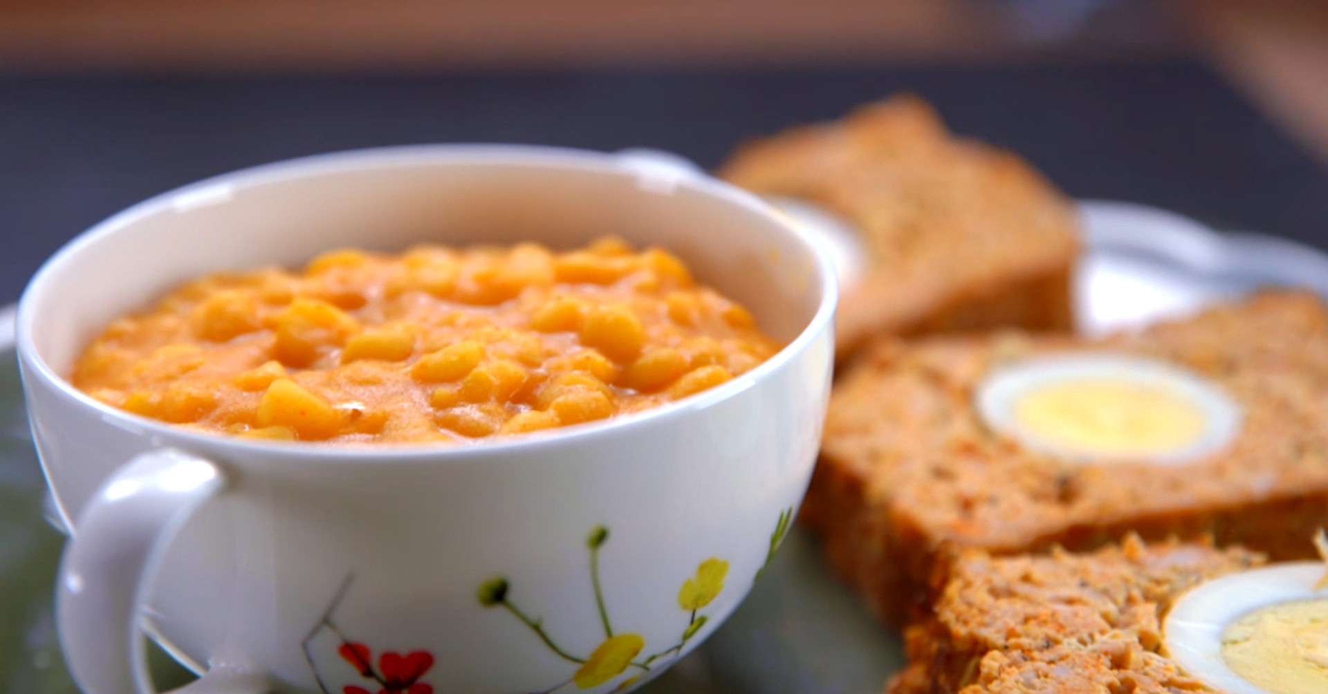 Sárgaborsó-főzelék, ahogy Borbás Marcsi készíti