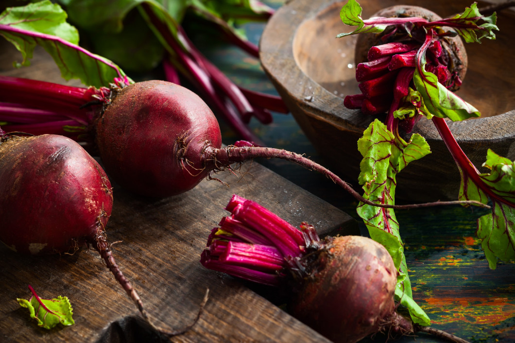 Fresh  beetroot 