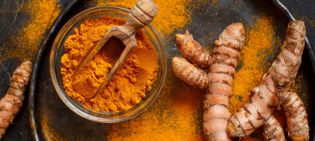 Turmeric powder or Curcuma 