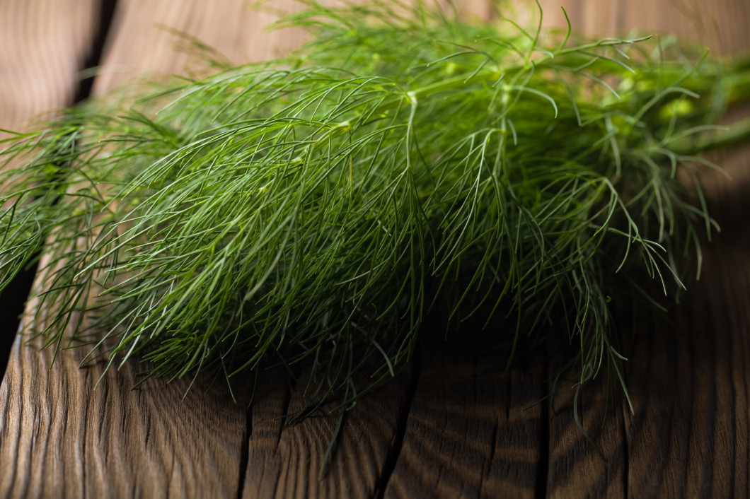 Dill branches heap