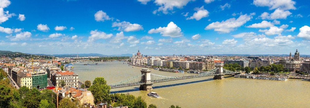 Panoramic view of Budapest