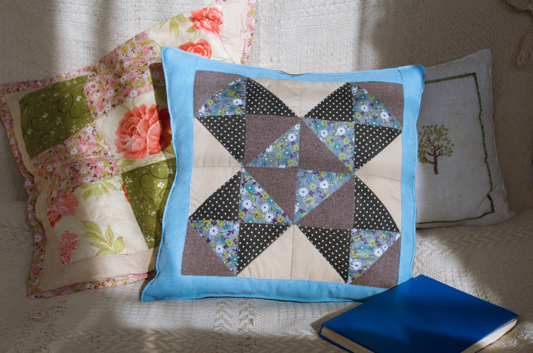 instruction patchwork pillow