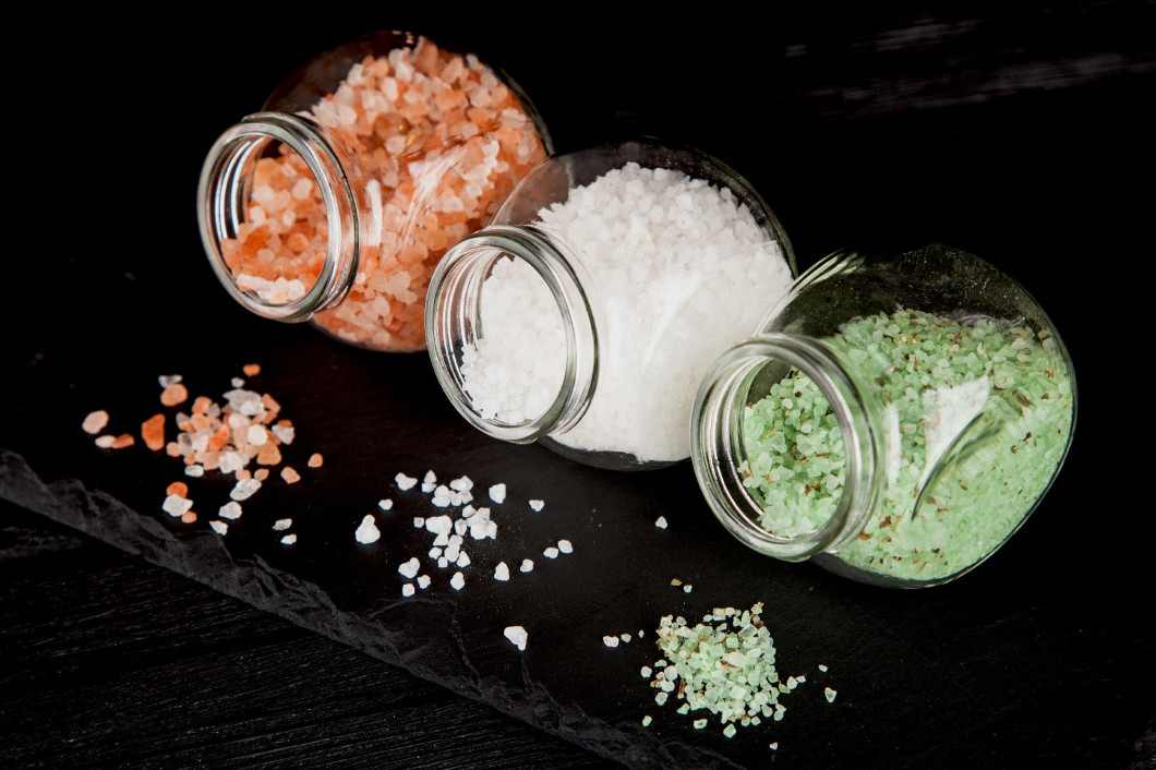 Assortment of salts