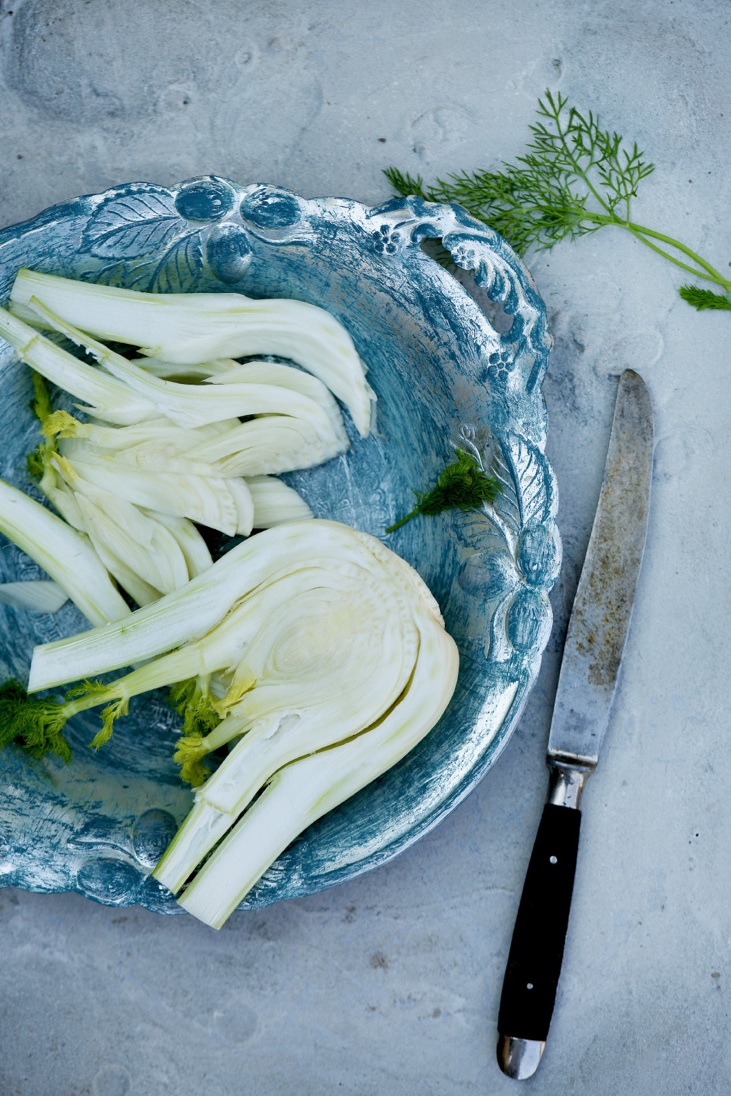 fennel in an old bowl