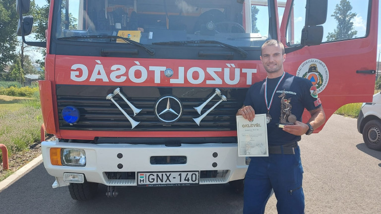 Magyar tűzoltó a világ legjobbjai között – Windischmann Dáviddal beszélgettünk