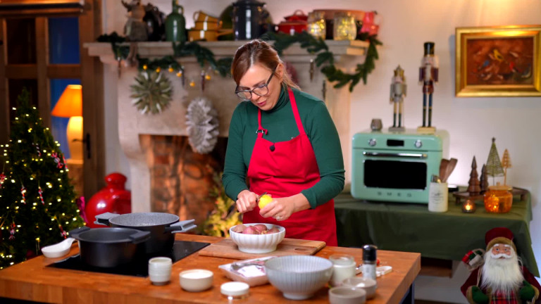 Halfasírt és rántott pontypatkó krumplifőzelékkel