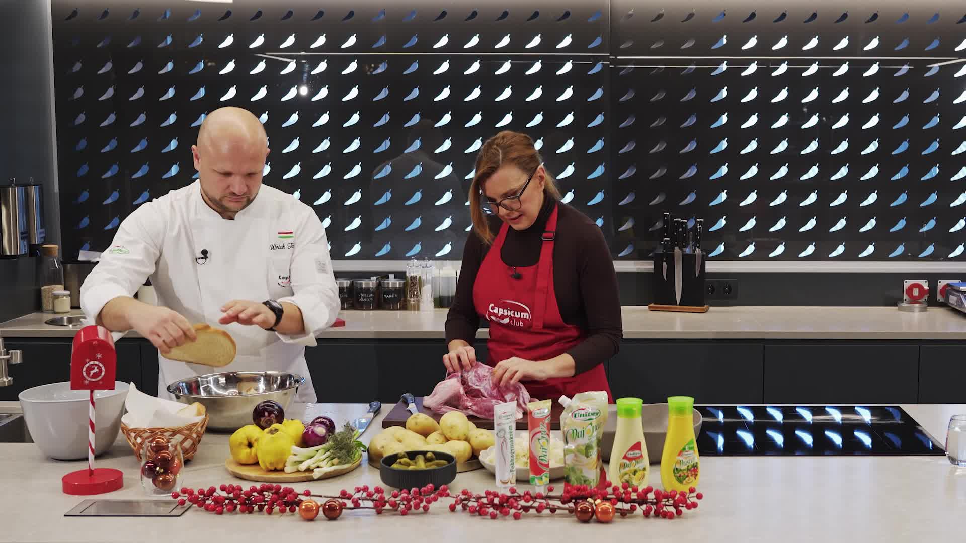 Birsalmás káposztával töltött kacsa