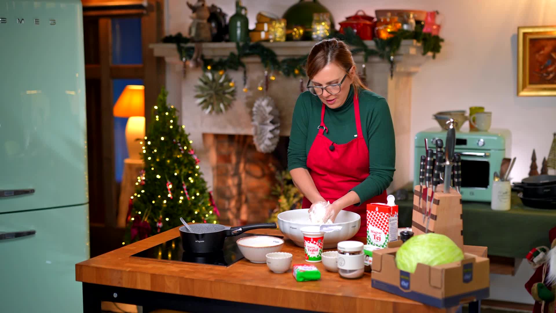 Káposztás pogácsa