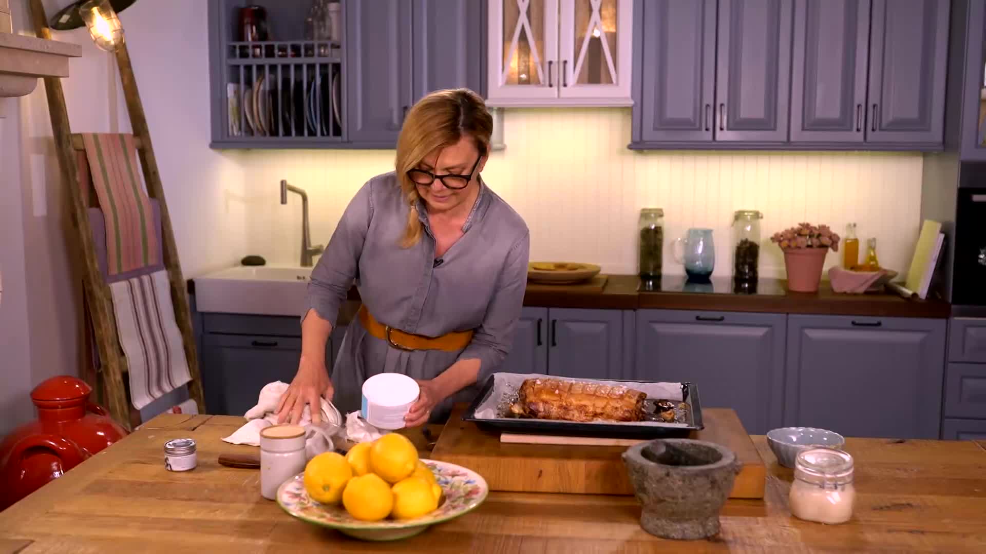 Ropogós császárhús